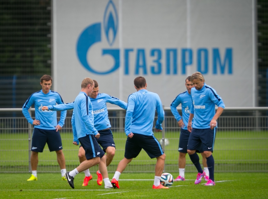 Открытая тренировка «Зенита» в преддверии матча с «Уфой»