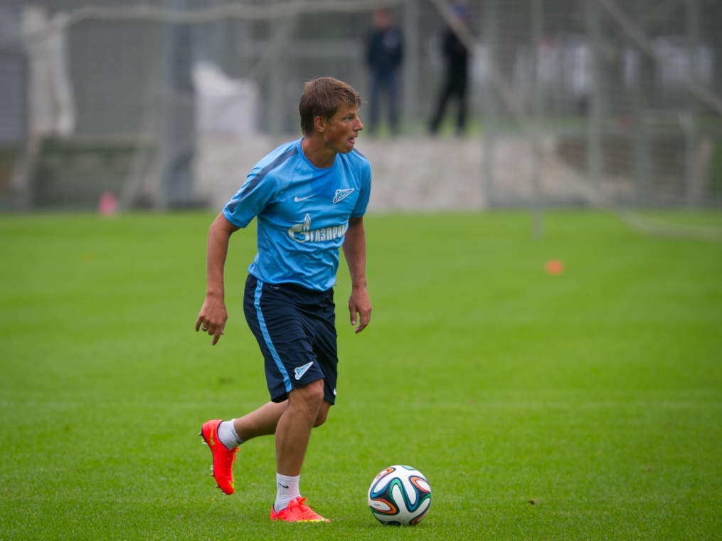 Открытая тренировка «Зенита» в преддверии матча с «Уфой»