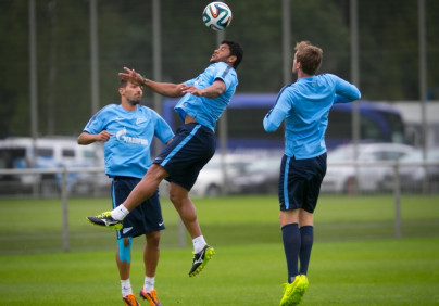 Открытая тренировка «Зенита» в преддверии матча с «Уфой»