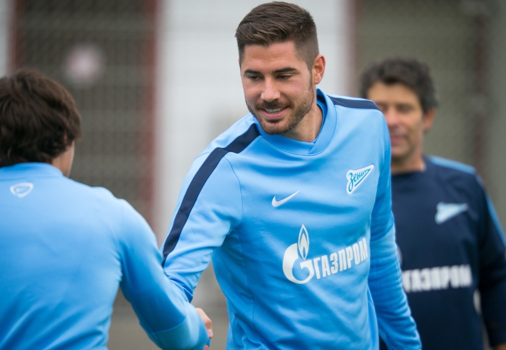 Открытая тренировка «Зенита» в преддверии матча с «Уфой»