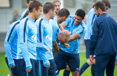 Открытая тренировка «Зенита» в преддверии матча с «Уфой»