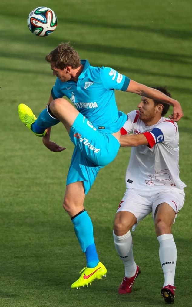 СОГАЗ-Чемпионат России, 2014/15, «Зенит» — «Уфа»