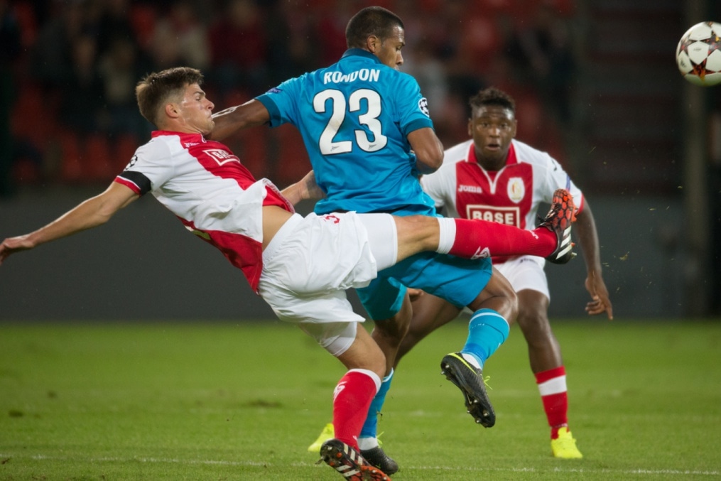 Лига чемпионов УЕФА, 2014/2015, «Стандард» — «Зенит»