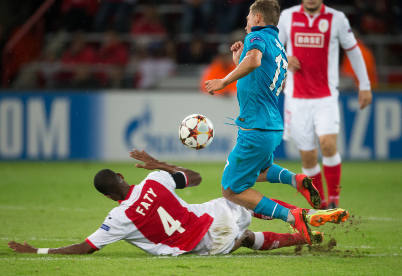 Лига чемпионов УЕФА, 2014/2015, «Стандард» — «Зенит»