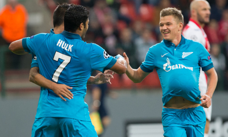 Лига чемпионов УЕФА, 2014/2015, «Стандард» — «Зенит»