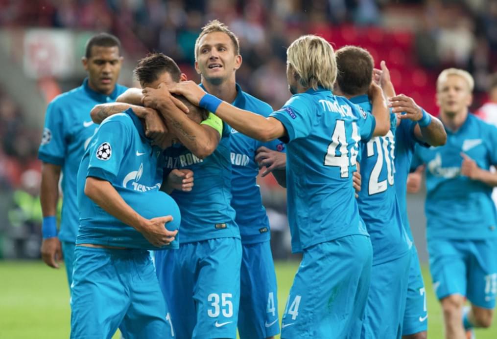 Лига чемпионов УЕФА, 2014/2015, «Стандард» — «Зенит»