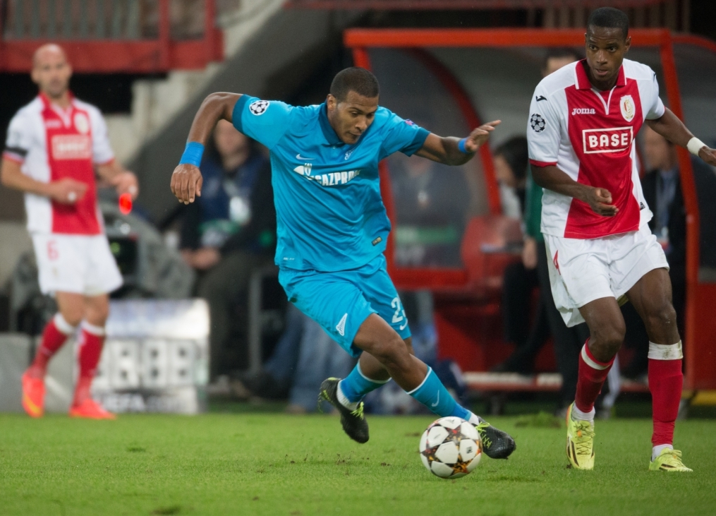 Лига чемпионов УЕФА, 2014/2015, «Стандард» — «Зенит»