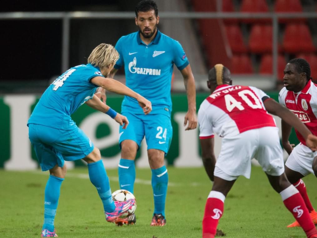 Лига чемпионов УЕФА, 2014/2015, «Стандард» — «Зенит»