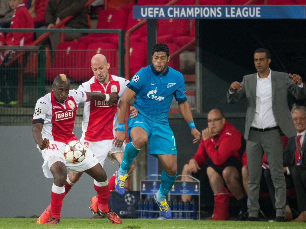 Лига чемпионов УЕФА, 2014/2015, «Стандард» — «Зенит»