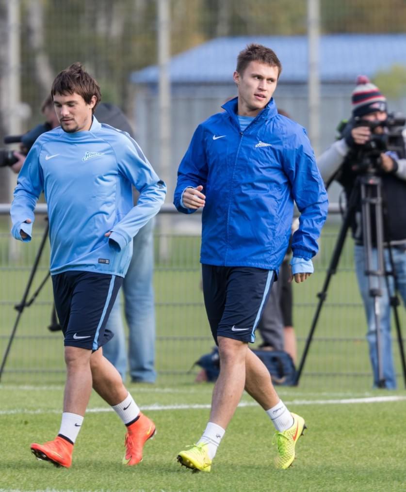 Открытая тренировка «Зенита» перед матчем Лиги чемпионов УЕФА, «Зенит» — «Монако»