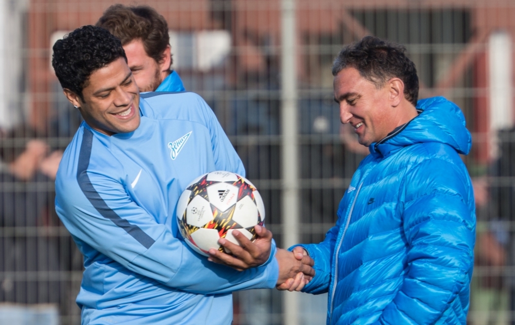 Открытая тренировка «Зенита» перед матчем Лиги чемпионов УЕФА, «Зенит» — «Монако»