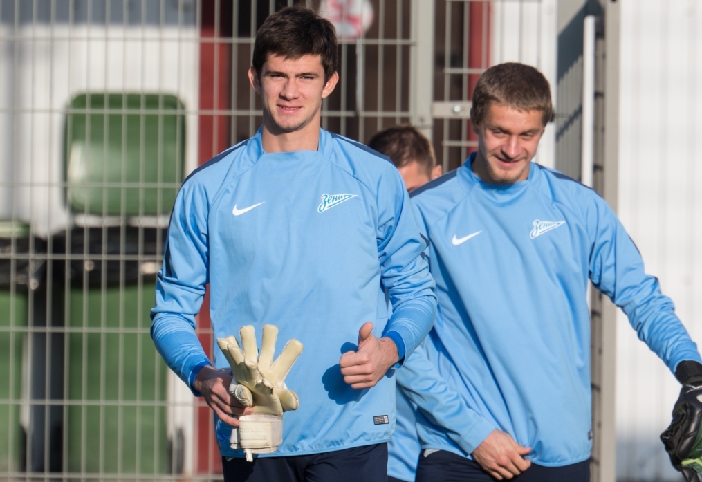 Открытая тренировка «Зенита» перед  матчем Лиги чемпионов УЕФА, «Зенит» — «Монако»