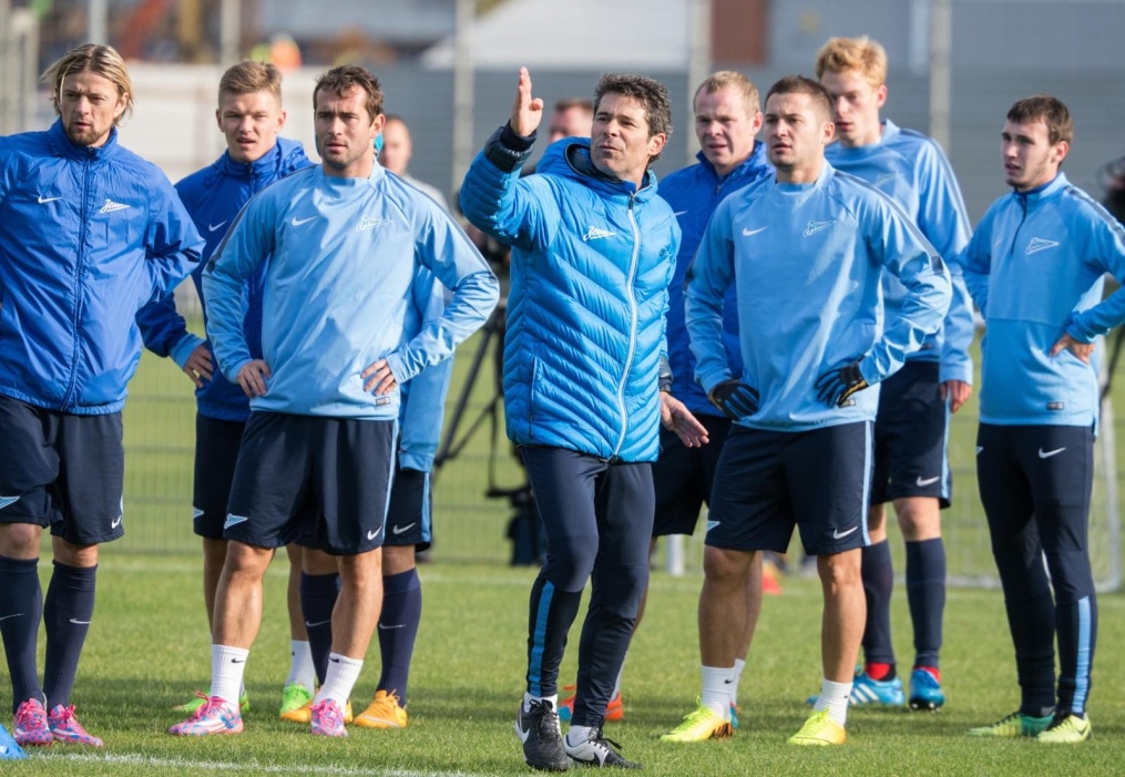 Открытая тренировка «Зенита» перед матчем Лиги чемпионов УЕФА, «Зенит» — «Монако»