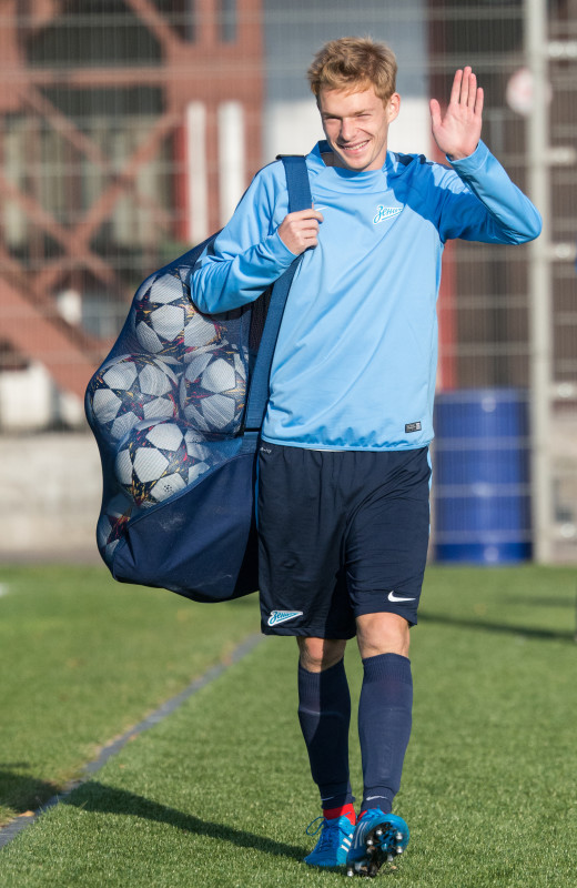 Открытая тренировка «Зенита» перед  матчем Лиги чемпионов УЕФА, «Зенит» — «Монако»