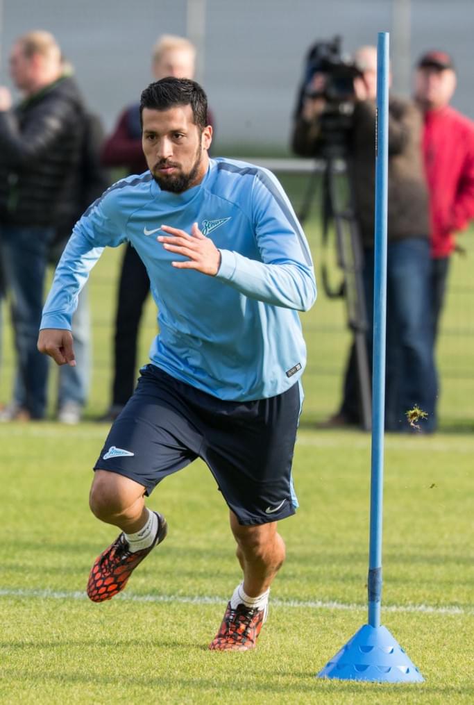 Открытая тренировка «Зенита» перед матчем Лиги чемпионов УЕФА, «Зенит» — «Монако»