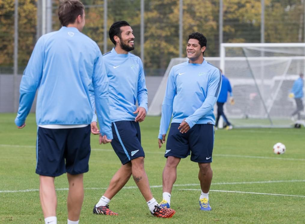 Открытая тренировка «Зенита» перед матчем Лиги чемпионов УЕФА, «Зенит» — «Монако»