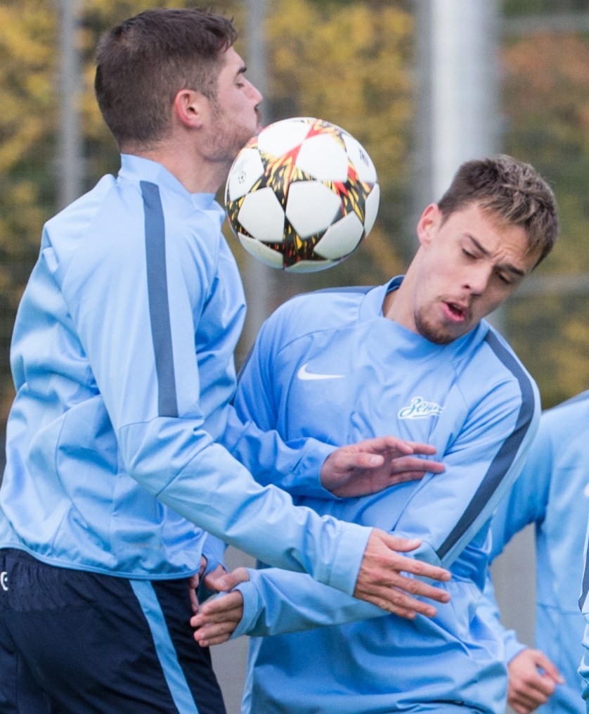 Открытая тренировка «Зенита» перед матчем Лиги чемпионов УЕФА, «Зенит» — «Монако»