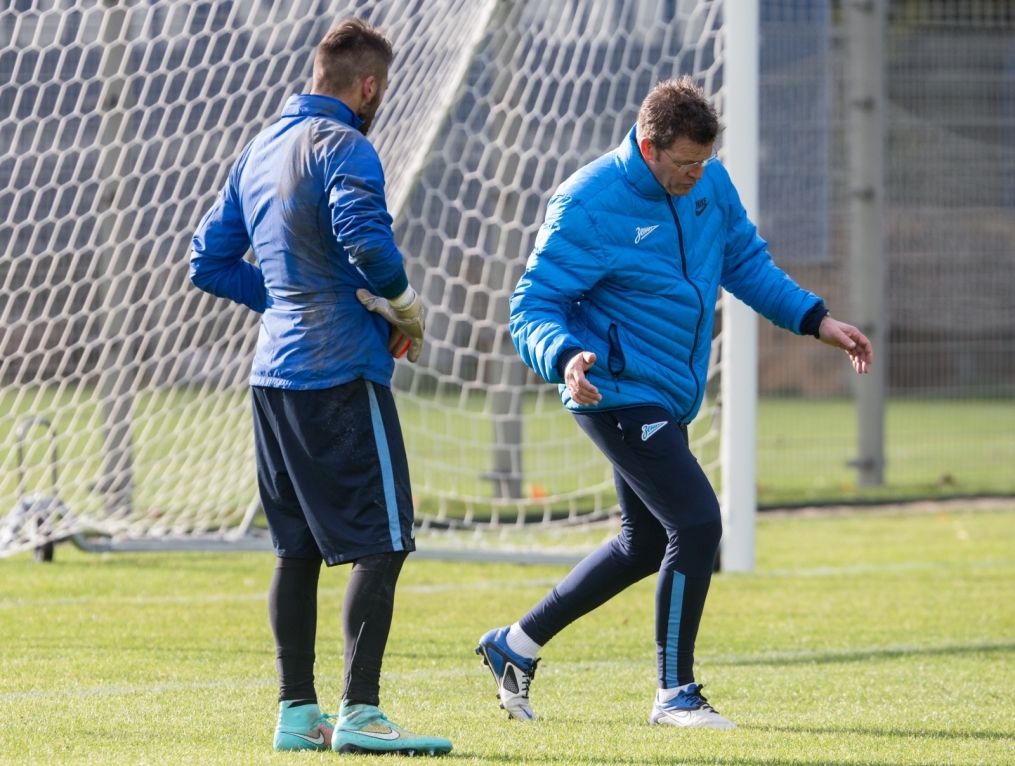 Открытая тренировка «Зенита» перед матчем Лиги чемпионов УЕФА, «Зенит» — «Монако»