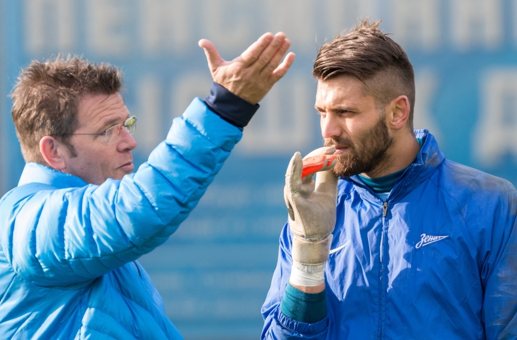 Открытая тренировка «Зенита» перед матчем Лиги чемпионов УЕФА, «Зенит» — «Монако»