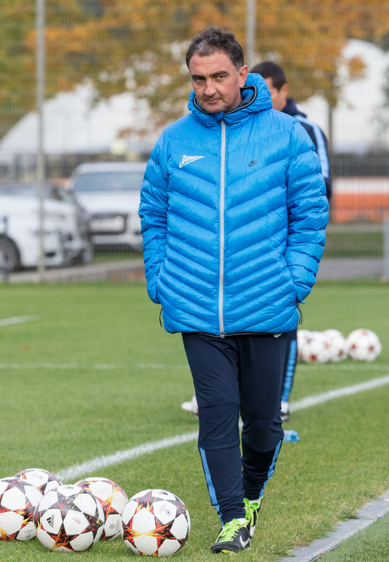 Открытая тренировка «Зенита» перед матчем Лиги чемпионов УЕФА, «Зенит» — «Монако»