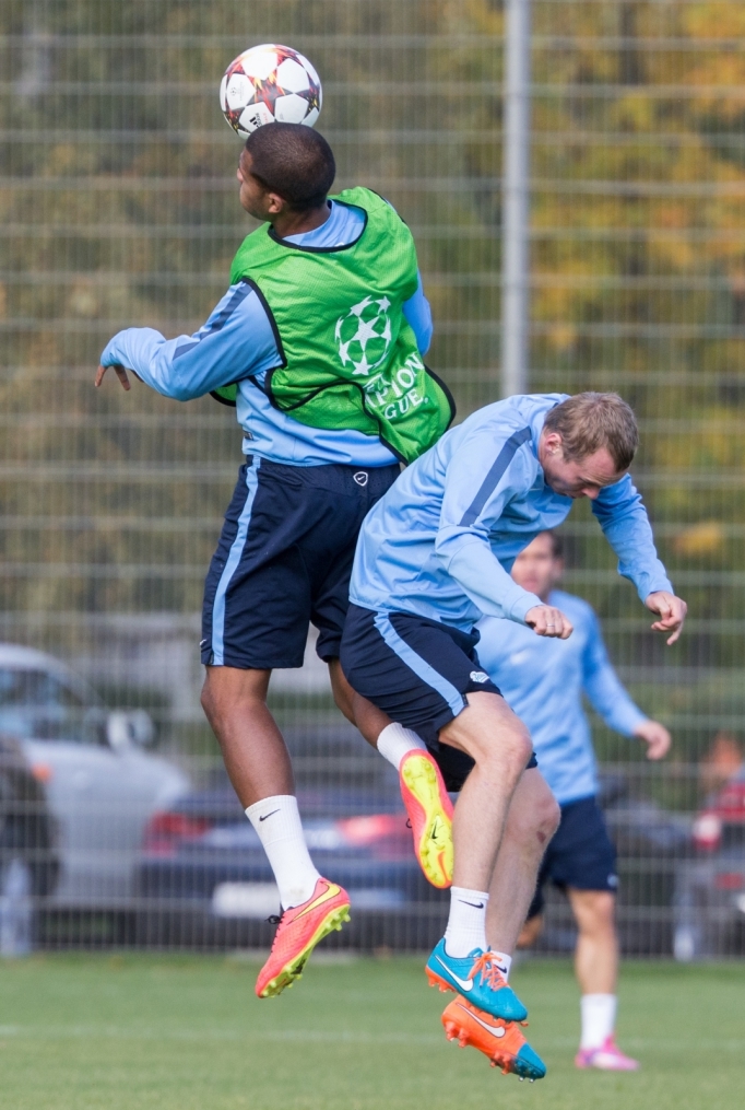 Открытая тренировка «Зенита» перед матчем Лиги чемпионов УЕФА, «Зенит» — «Монако»