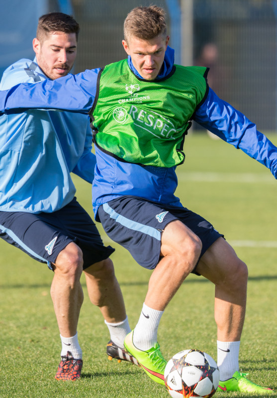 Открытая тренировка «Зенита» перед матчем Лиги чемпионов УЕФА, «Зенит» — «Монако»