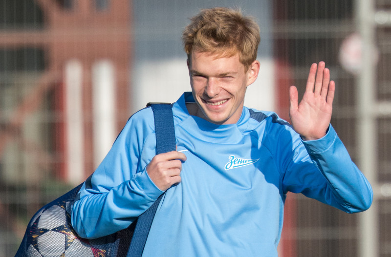 Открытая тренировка «Зенита» перед  матчем Лиги чемпионов УЕФА, «Зенит» — «Монако»