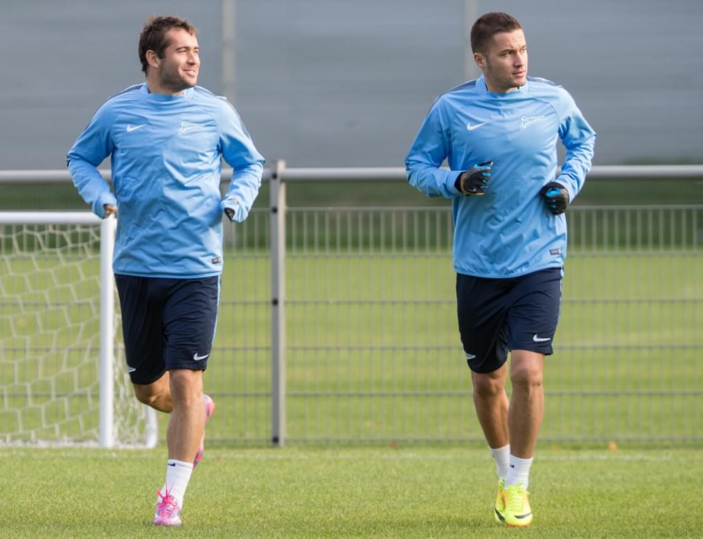 Открытая тренировка «Зенита» перед матчем Лиги чемпионов УЕФА, «Зенит» — «Монако»