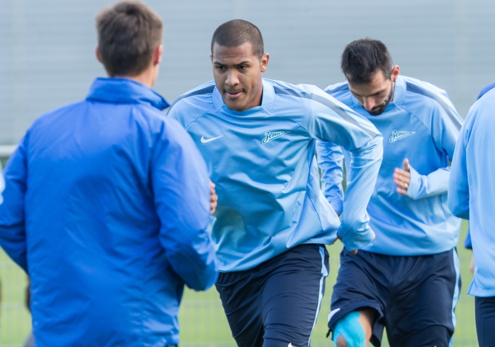 Открытая тренировка «Зенита» перед матчем Лиги чемпионов УЕФА, «Зенит» — «Монако»