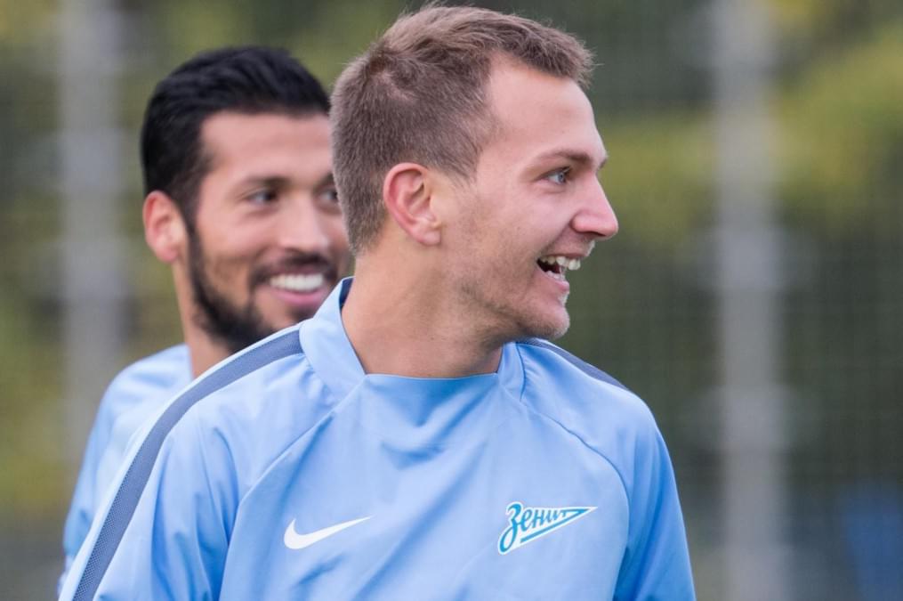 Открытая тренировка «Зенита» перед матчем Лиги чемпионов УЕФА, «Зенит» — «Монако»