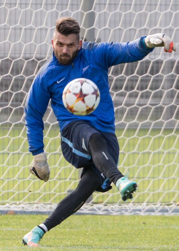 Открытая тренировка «Зенита» перед матчем Лиги чемпионов УЕФА, «Зенит» — «Монако»