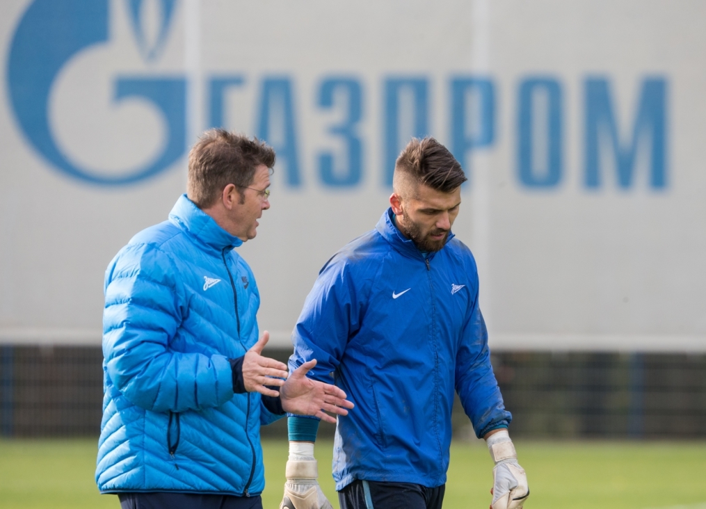 Открытая тренировка «Зенита» перед матчем Лиги чемпионов УЕФА, «Зенит» — «Монако»