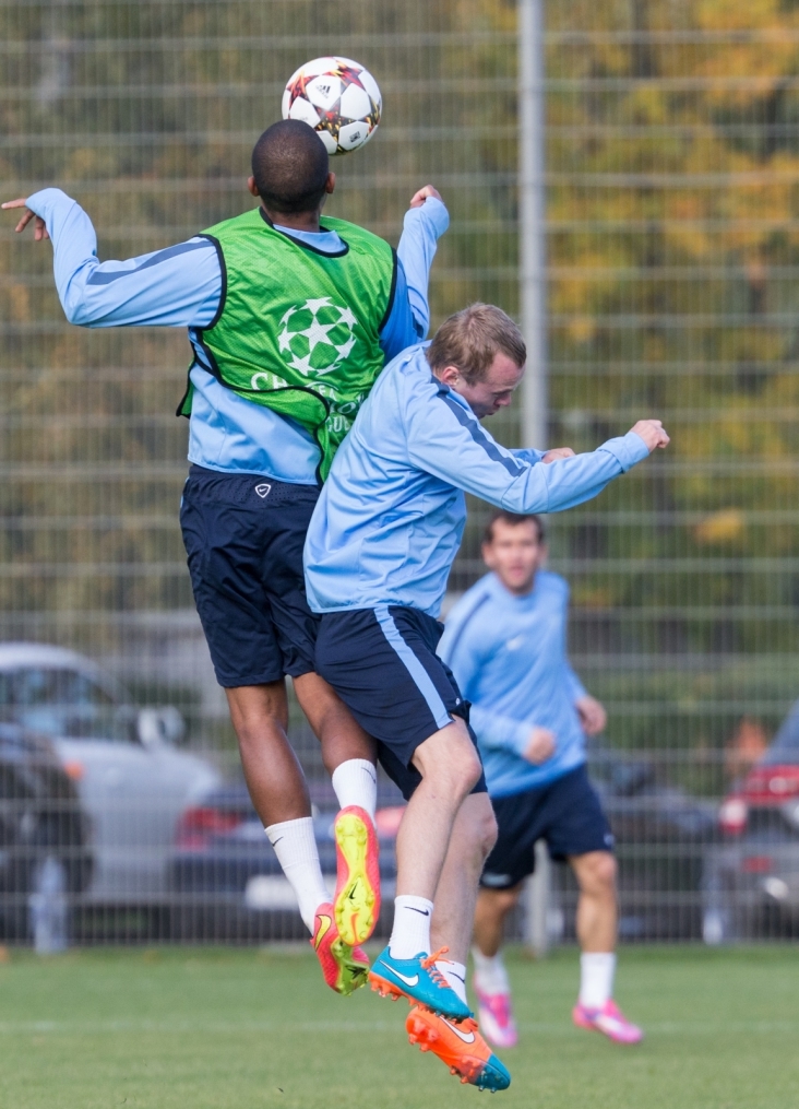 Открытая тренировка «Зенита» перед матчем Лиги чемпионов УЕФА, «Зенит» — «Монако»