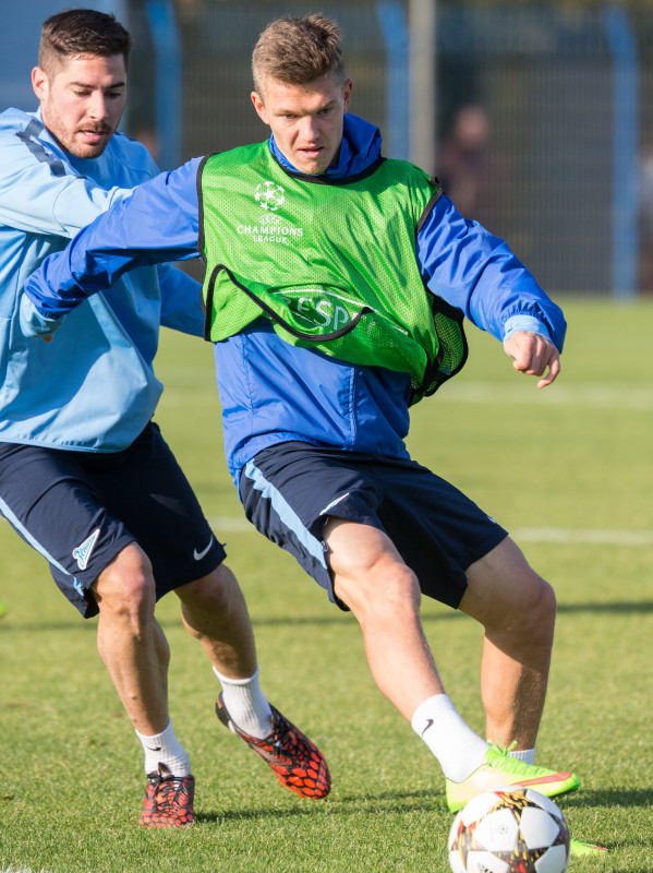 Открытая тренировка «Зенита» перед матчем Лиги чемпионов УЕФА, «Зенит» — «Монако»