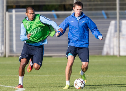 Открытая тренировка «Зенита» перед матчем Лиги чемпионов УЕФА, «Зенит» — «Монако»