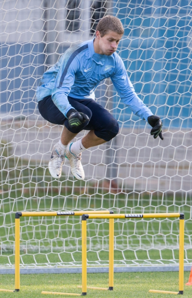 Открытая тренировка «Зенита» перед матчем Лиги чемпионов УЕФА, «Зенит» — «Монако»