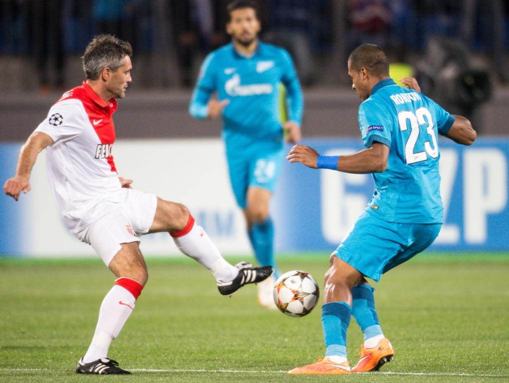 Лига чемпионов УЕФА, 2014/15, «Зенит» — «Монако»