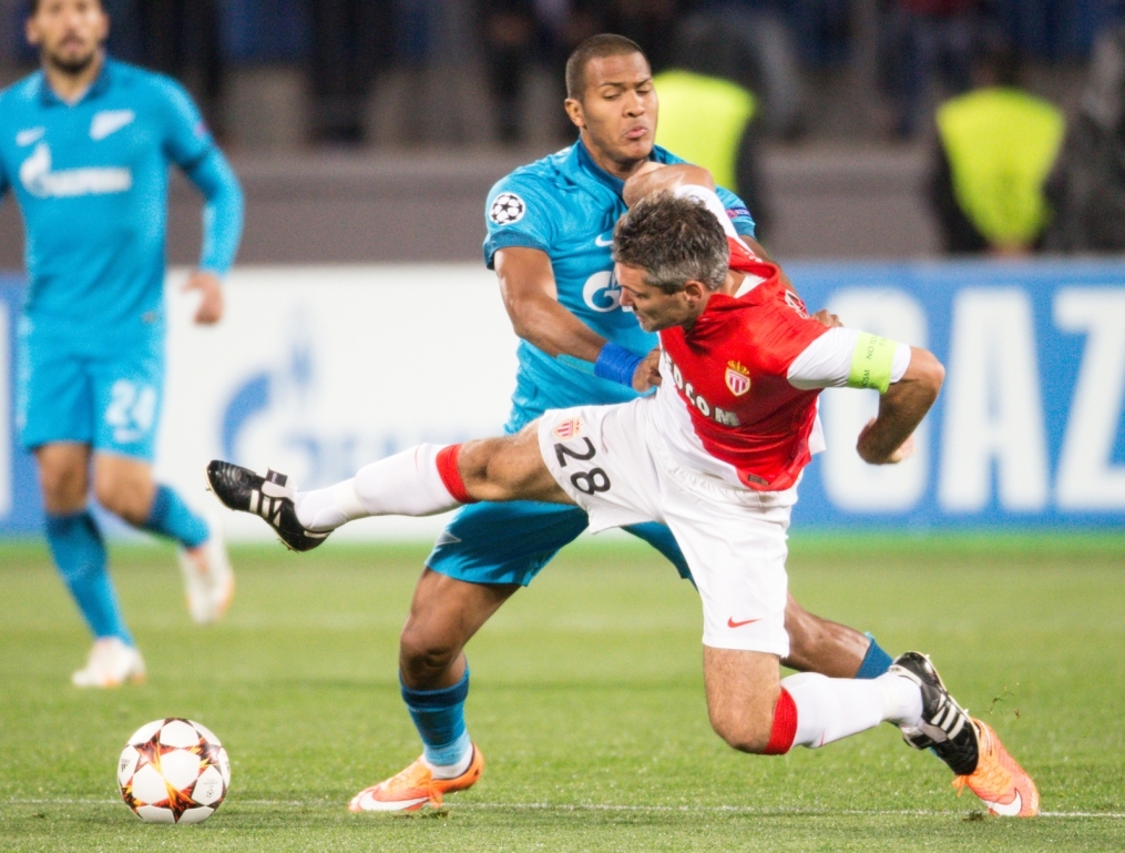 Лига чемпионов УЕФА, 2014/15, «Зенит» — «Монако»