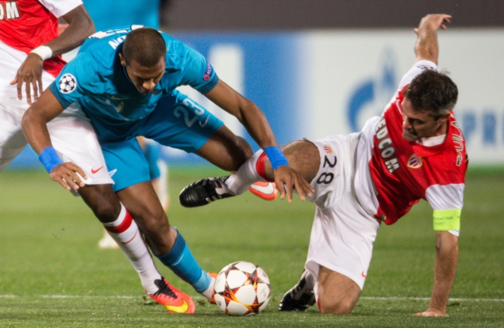 Лига чемпионов УЕФА, 2014/15, «Зенит» — «Монако»