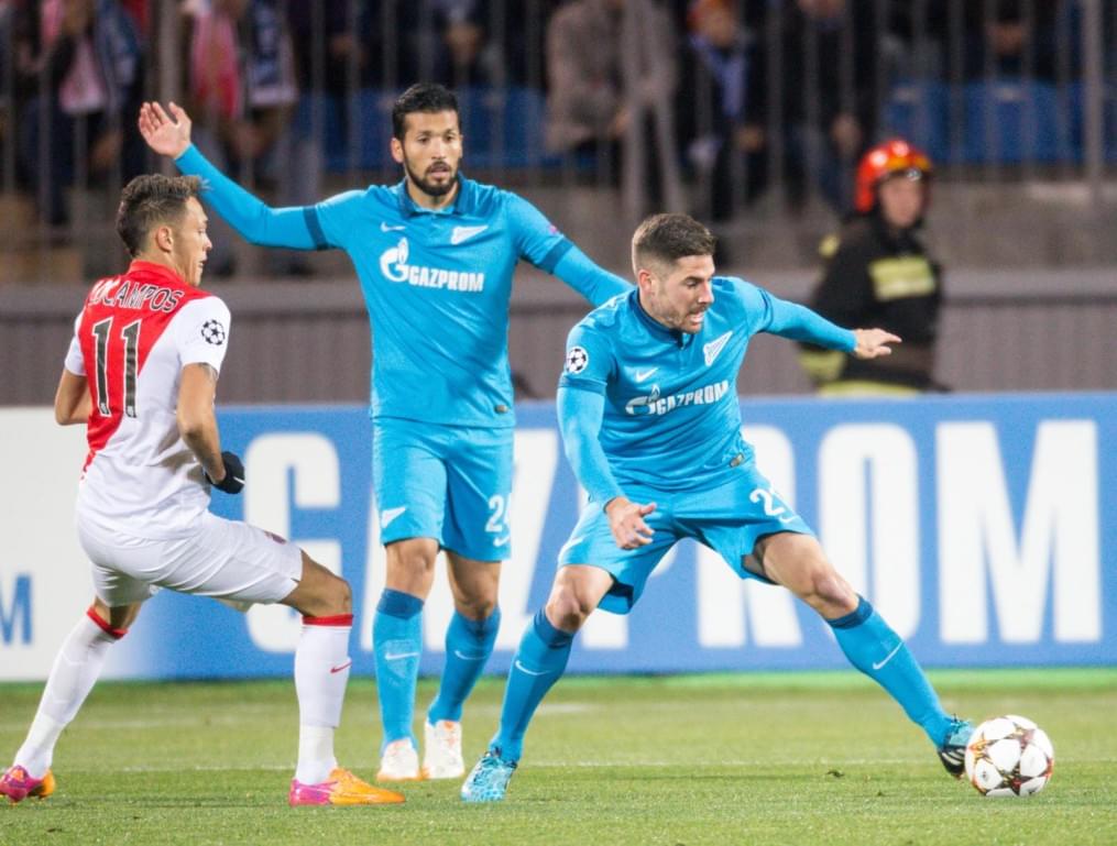 Лига чемпионов УЕФА, 2014/15, «Зенит» — «Монако»