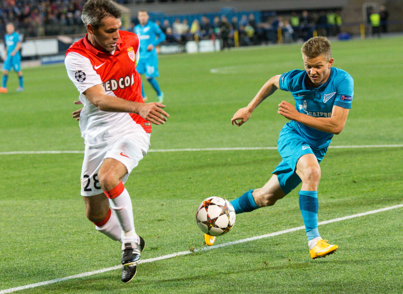 Лига чемпионов УЕФА, 2014/15, «Зенит» — «Монако»