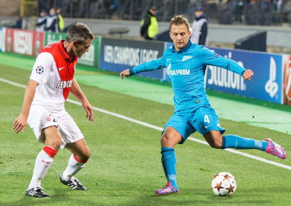 Лига чемпионов УЕФА, 2014/15, «Зенит» — «Монако»