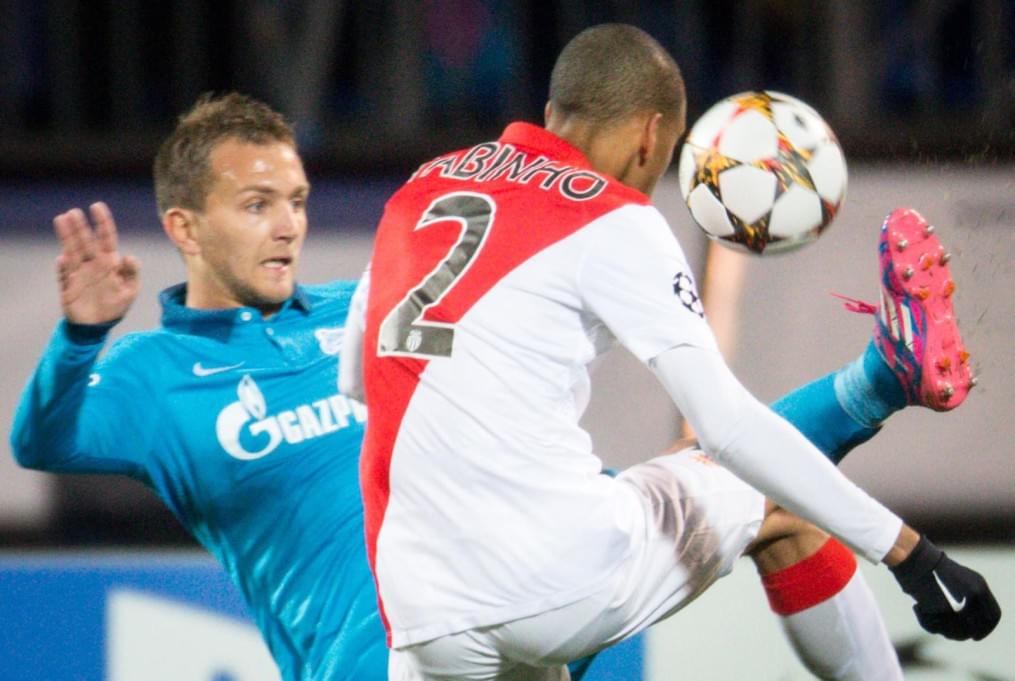 Лига чемпионов УЕФА, 2014/15, «Зенит» — «Монако»