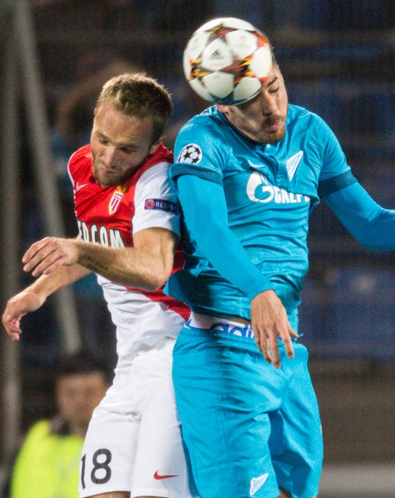 Лига чемпионов УЕФА, 2014/15, «Зенит» — «Монако»