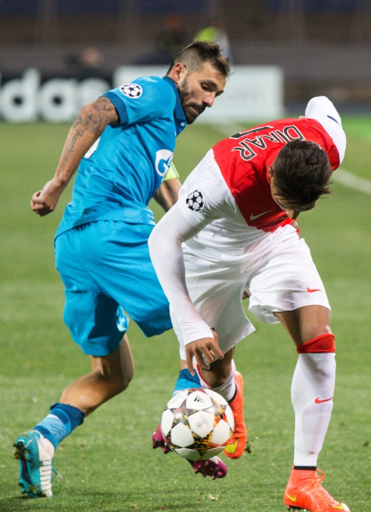 Лига чемпионов УЕФА, 2014/15, «Зенит» — «Монако»