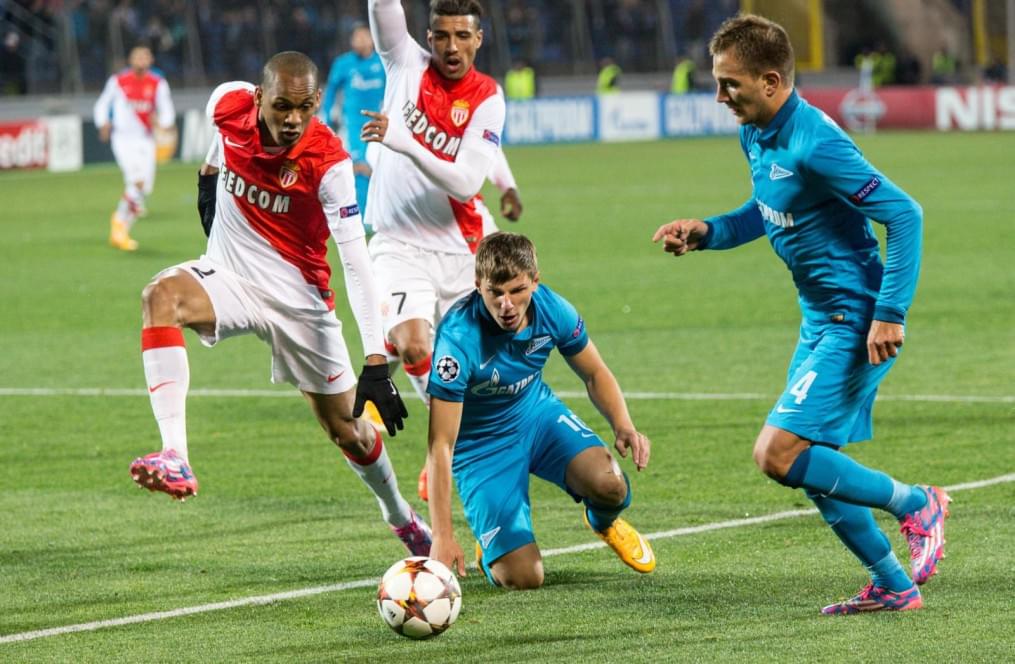 Лига чемпионов УЕФА, 2014/15, «Зенит» — «Монако»