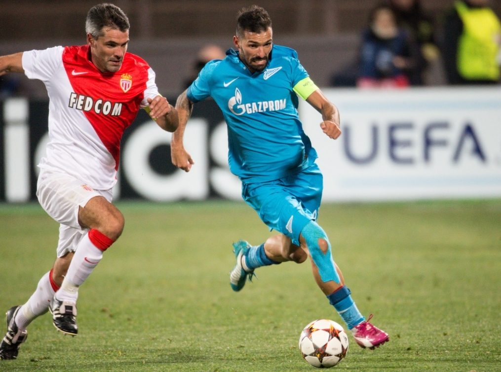 Лига чемпионов УЕФА, 2014/15, «Зенит» — «Монако»