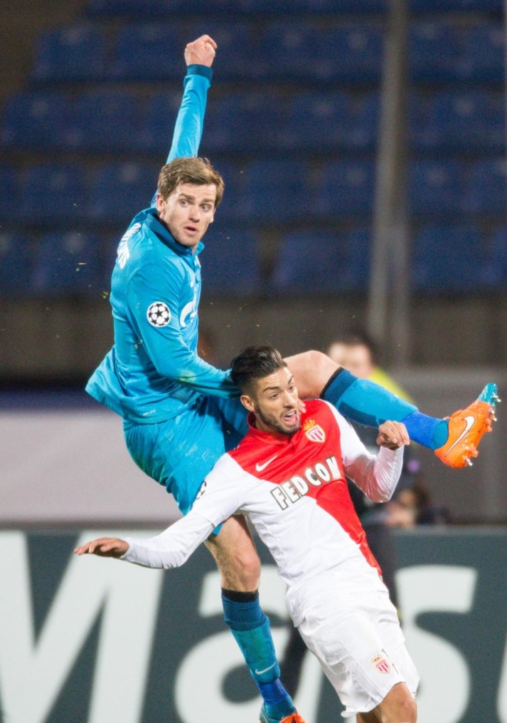 Лига чемпионов УЕФА, 2014/15, «Зенит» — «Монако»