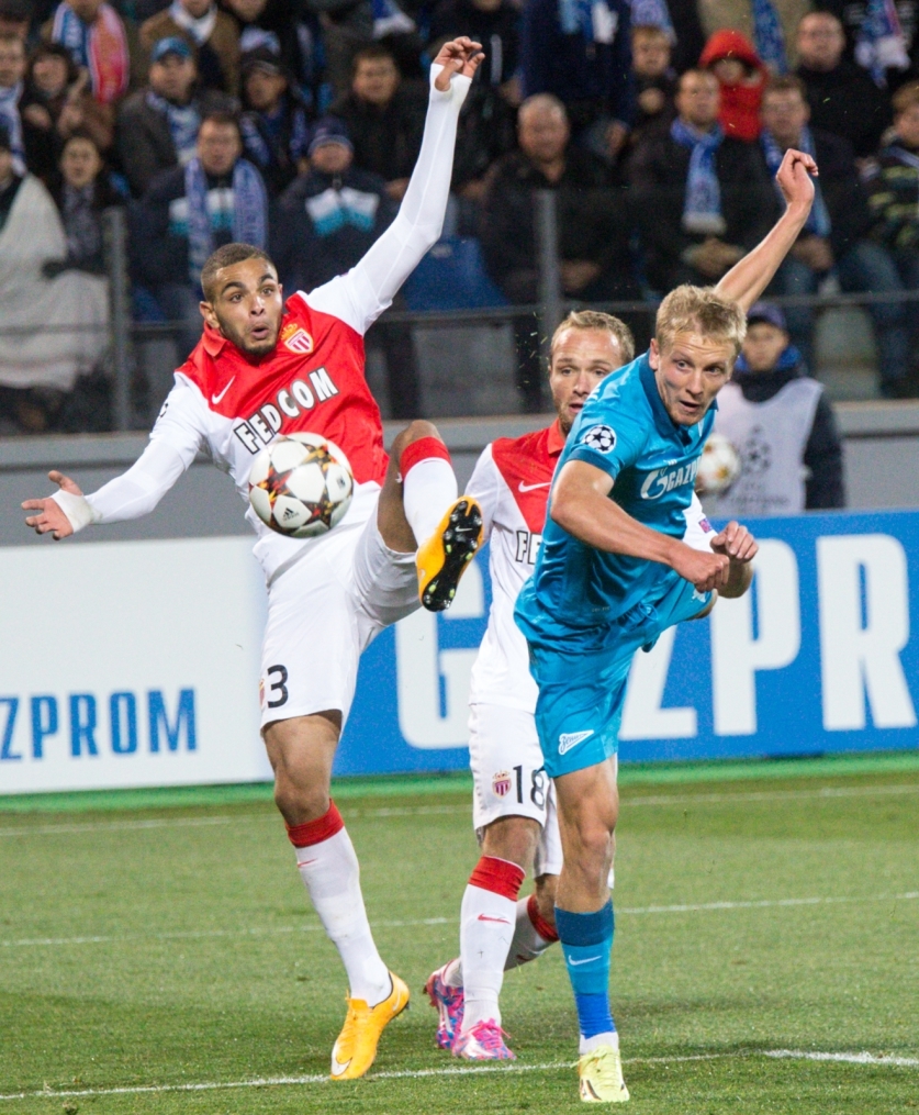 Лига чемпионов УЕФА, 2014/15, «Зенит» — «Монако»