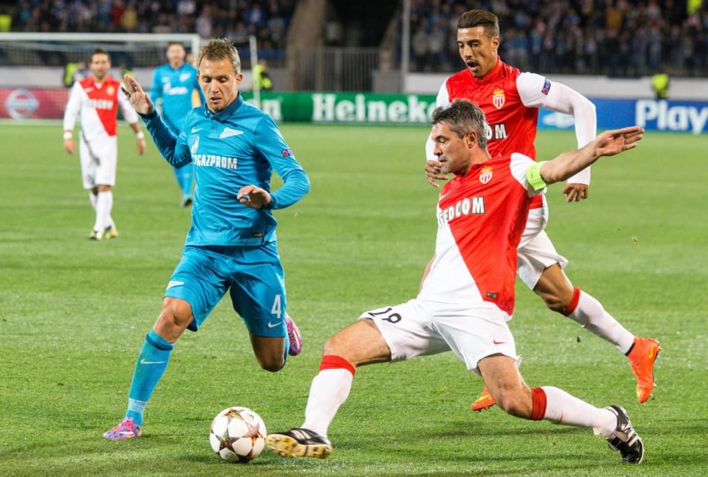 Лига чемпионов УЕФА, 2014/15, «Зенит» — «Монако»